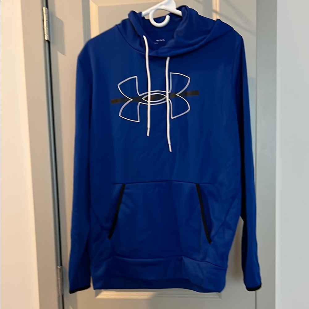 Mens Under Armour Royal Blue Pullover Hoodie